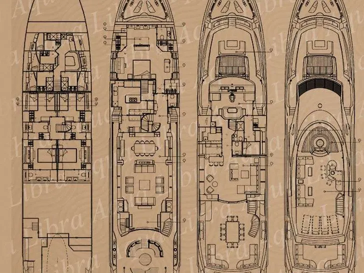 Yacht layout Yacht layout