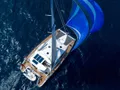 CURANTA CRIDHE Discovery 50 - aerial shot sailing CURANTA CRIDHE Discovery 50 - aerial shot sailing