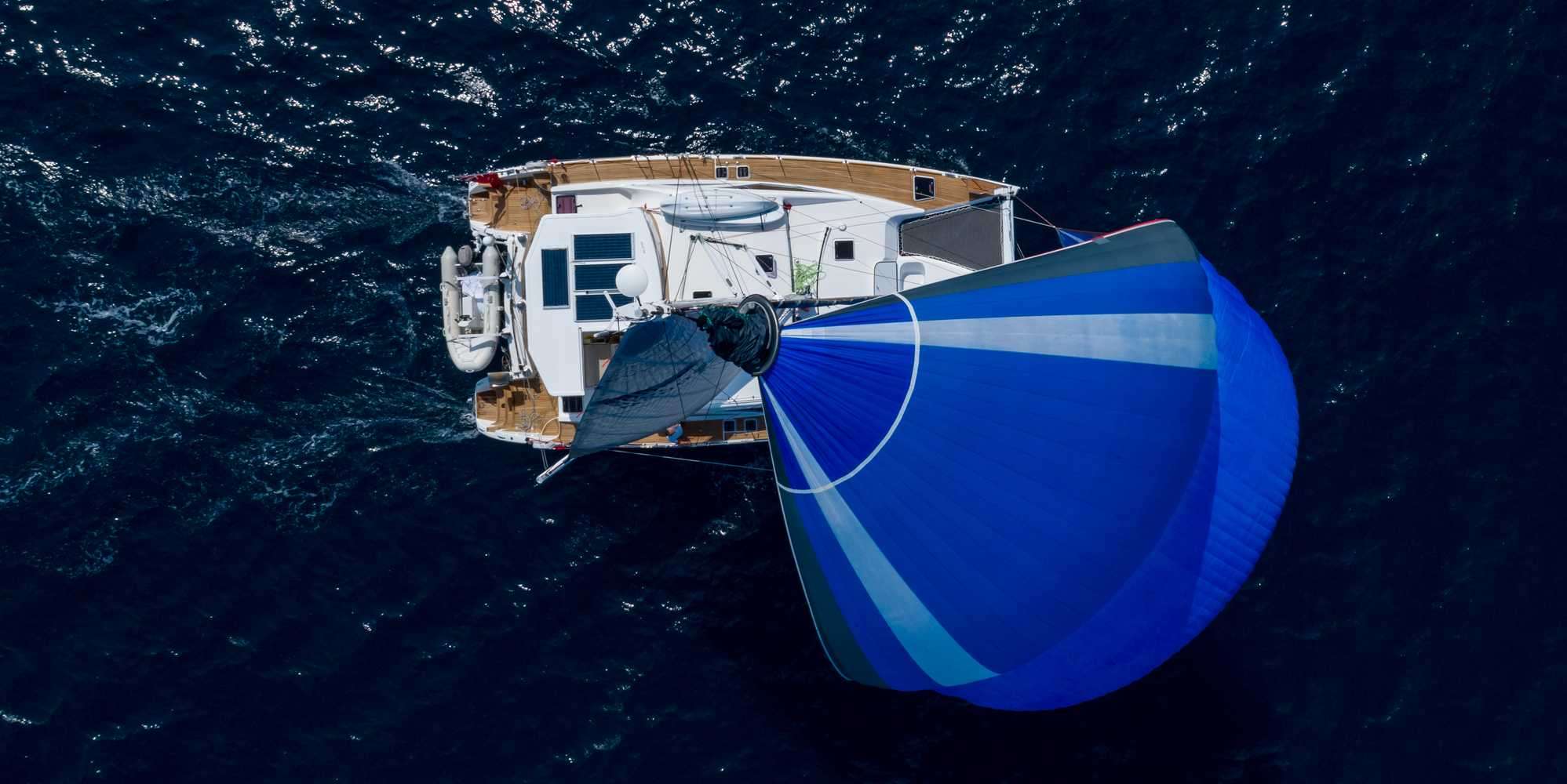 CURANTA CRIDHE Discovery 50 - top aerial shot