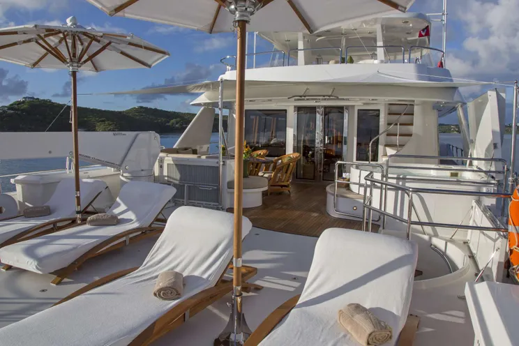 Charter Yacht ANTARES - Westport 130 - 5 Cabins - Bahamas - Nassau - Staniel Cay - Exumas