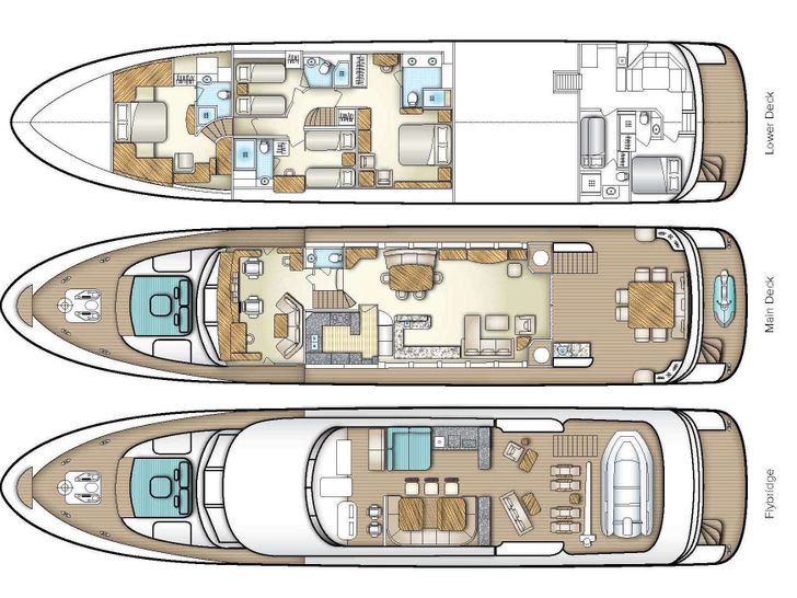 Yacht layout Yacht layout