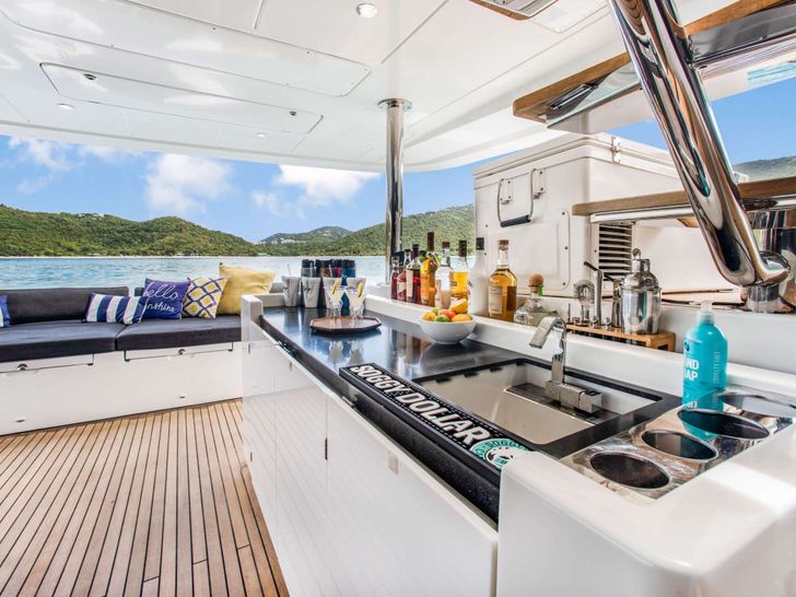 ULTRA Lagoon 630 - Aft Deck Kitchenette ULTRA Lagoon 630 - Aft Deck Kitchenette