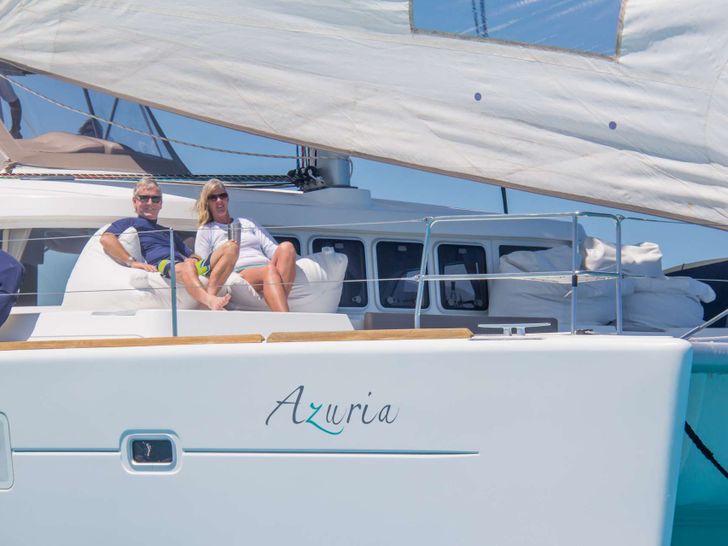 AZURIA Lagoon 50 - bow view AZURIA Lagoon 50 - bow view