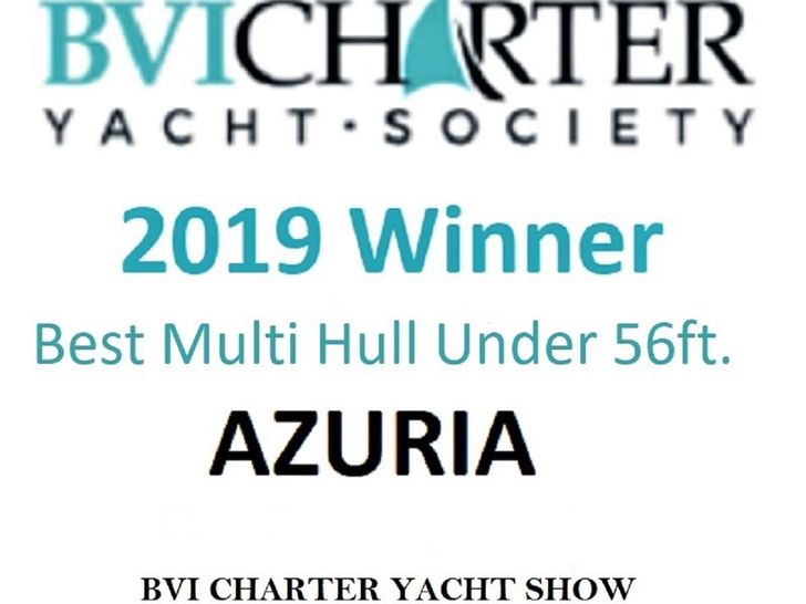 AZURIA Lagoon 50 - 2019 award AZURIA Lagoon 50 - 2019 award