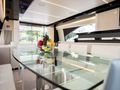 ALYSS - Azimut 72 Fly,glass table