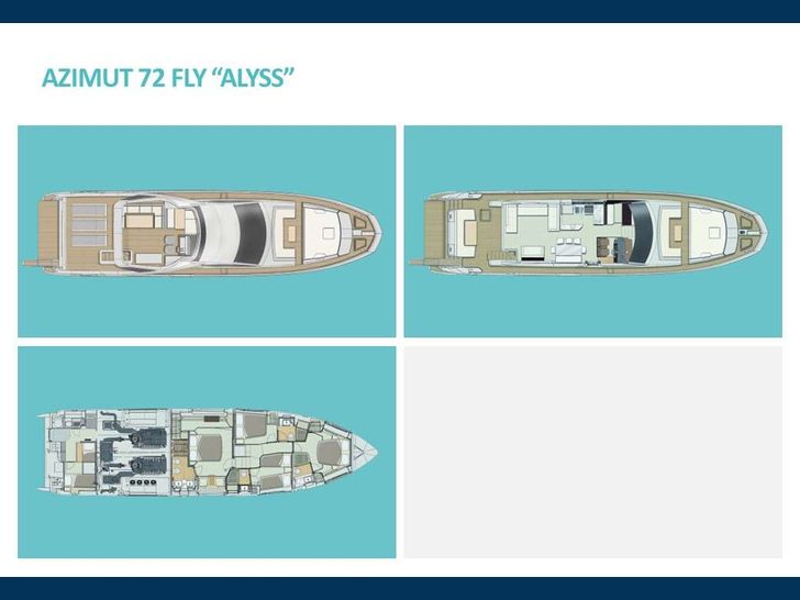 ALYSS - Azimut 72 Fly,motor yacht layout