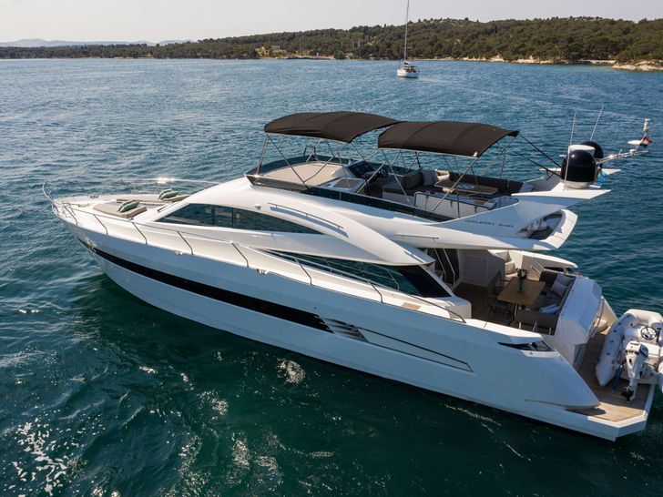 LE CHIFFRE - Galeon 640 Fly,aerial side shot LE CHIFFRE - Galeon 640 Fly,aerial side shot