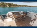 LE CHIFFRE - Galeon 640 Fly,aft alfresco dining area