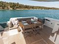 LE CHIFFRE - Galeon 640 Fly,aft alfresco dining area