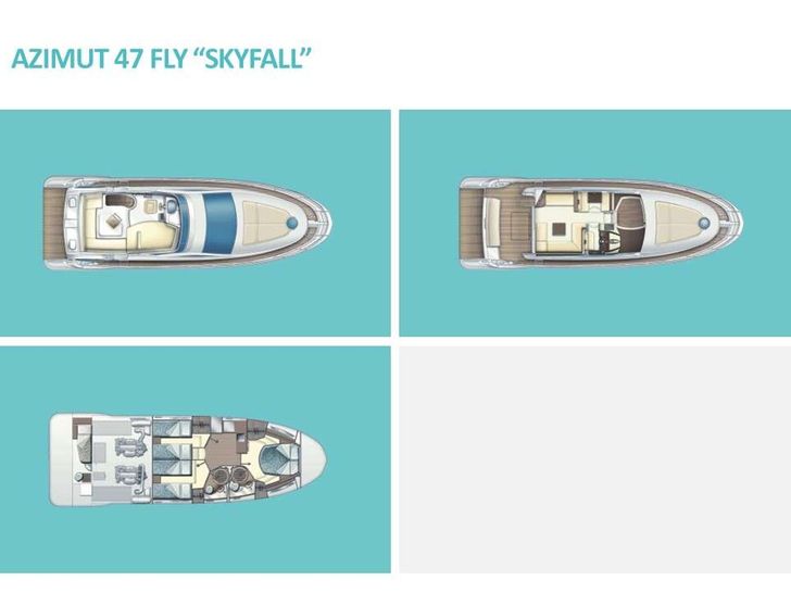 SKYFALL - Azimut 47 Fly,motor yacht layout SKYFALL - Azimut 47 Fly,motor yacht layout