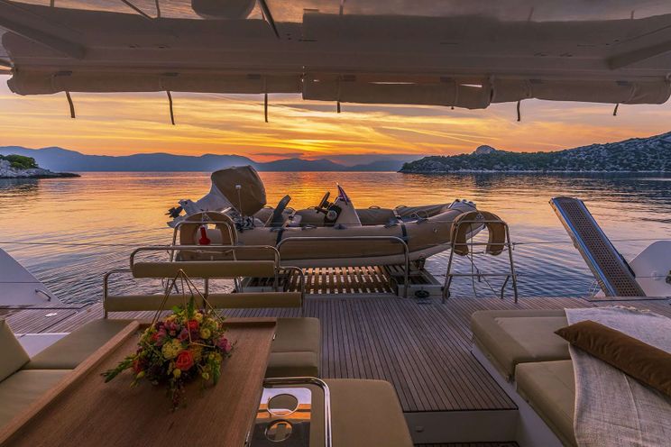 Charter Yacht FLO - Lagoon 52 - 4 Cabins - Mykonos - Santorini - Athens - Cyclades - Greece