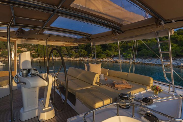 Charter Yacht FLO - Lagoon 52 - 4 Cabins - Mykonos - Santorini - Athens - Cyclades - Greece