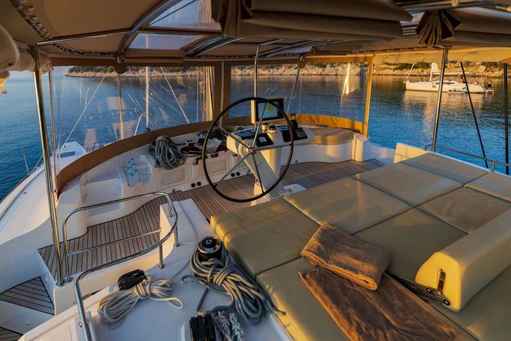 Charter Yacht FLO - Lagoon 52 - 4 Cabins - Mykonos - Santorini - Athens - Cyclades - Greece