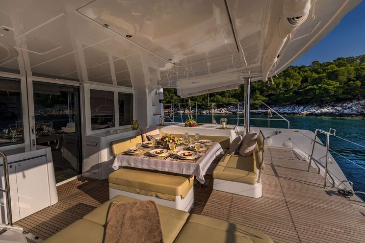 Charter Yacht FLO - Lagoon 52 - 4 Cabins - Mykonos - Santorini - Athens - Cyclades - Greece