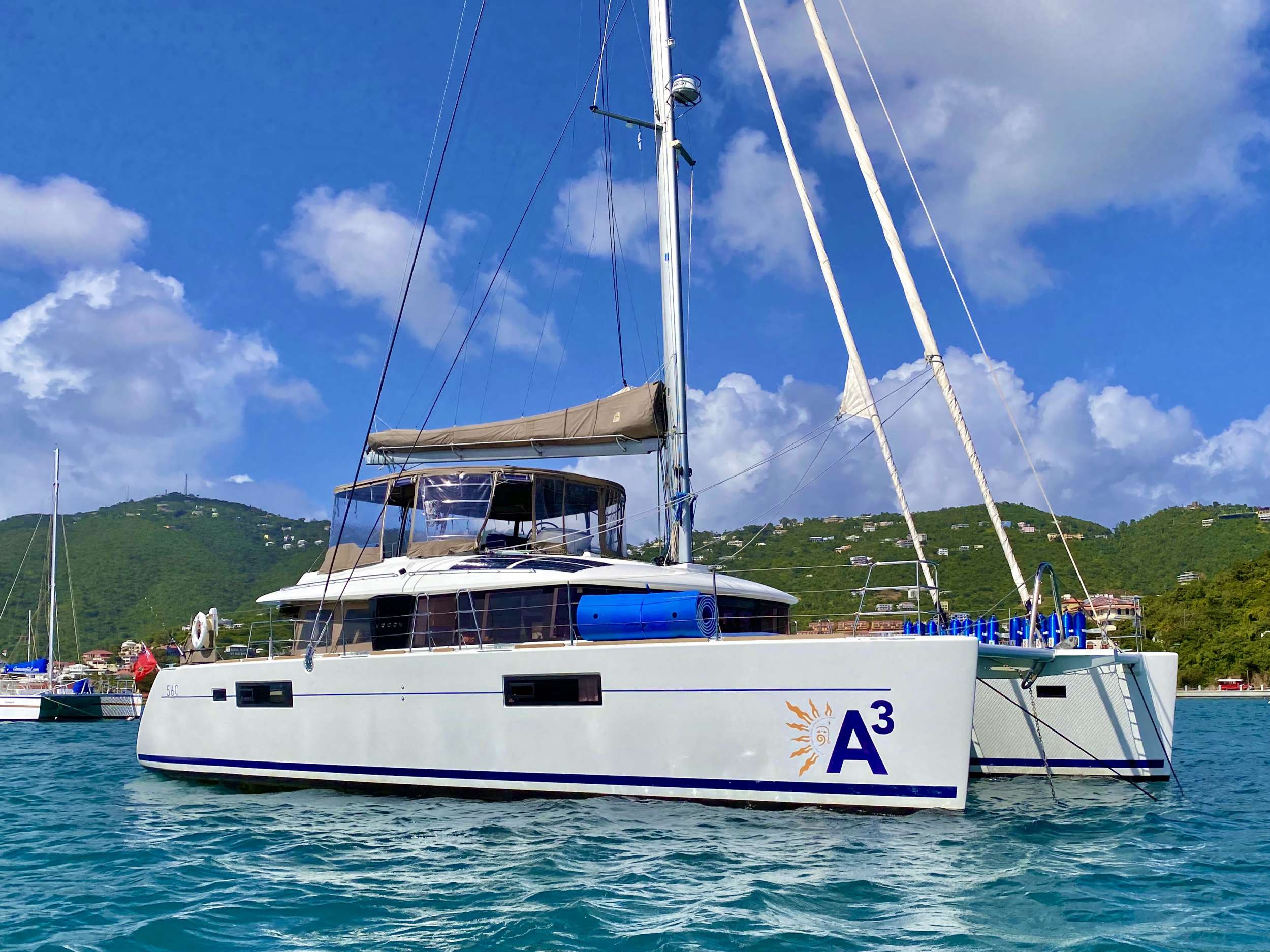A3 - Lagoon 560 - 4 Cabins - Tortola - Anegada - Virgin Gorda - BVI - Caribbean