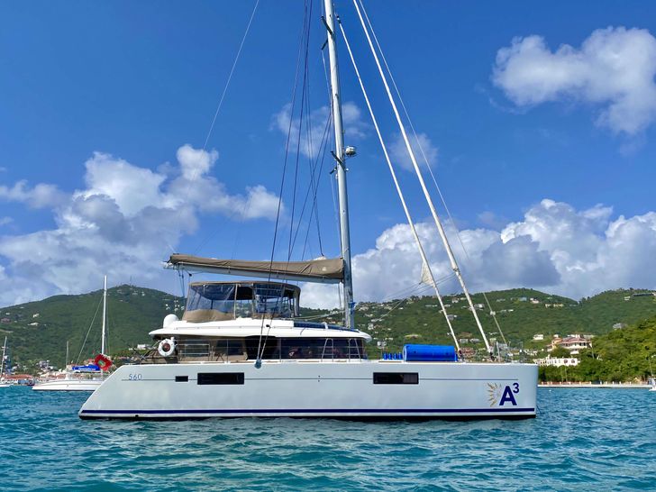 A3 Lagoon 560 - Side Profile A3 Lagoon 560 - Side Profile