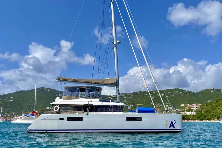 Charter Yacht A3 - Lagoon 560 - 4 Cabins - Tortola - Anegada - Virgin Gorda - BVI - Caribbean