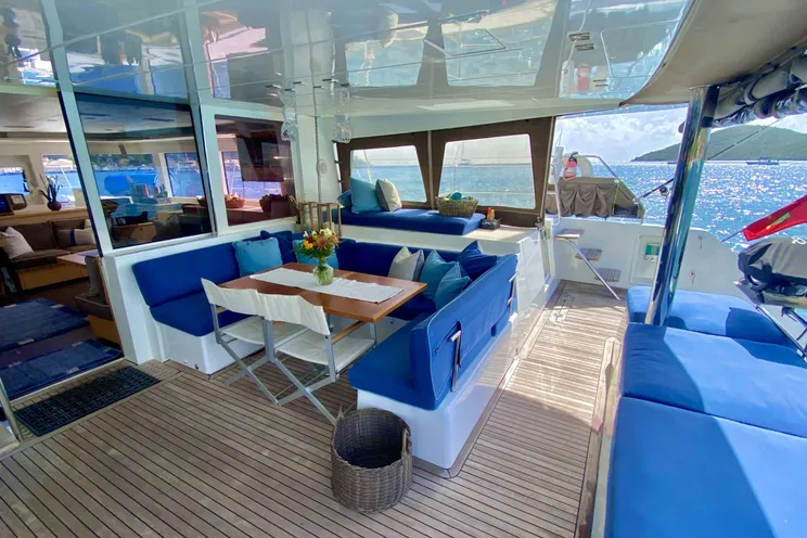 Charter Yacht A3 - Lagoon 560 - 4 Cabins - Tortola - Anegada - Virgin Gorda - BVI - Caribbean