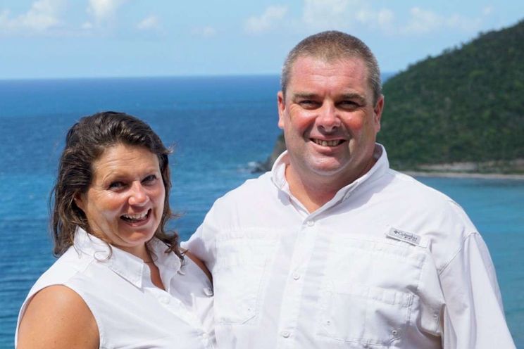 Crew member Mike and Lizzy can’t wait to share their love and knowledge of the Caribbean and all it has to offer! Their excitement is contagious. They met racing yachts in their home waters over 10 years ago. After cruising around the Mediterranean; Greece, Cro