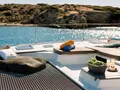 NEW HORIZONS 2 Fountaine Pajot Saba 50 - foredeck lounge NEW HORIZONS 2 Fountaine Pajot Saba 50 - foredeck lounge