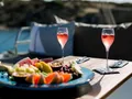 NEW HORIZONS 2 Fountaine Pajot Saba 50 - wine party NEW HORIZONS 2 Fountaine Pajot Saba 50 - wine party