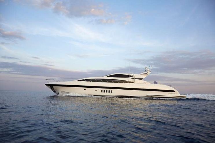 Charter Yacht ALLURE - 105 Sport Mangusta - 4 Cabins - 2015 - Nassau - Staniel Cay - Exumas