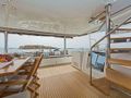 MELITI Lagoon 560 - aft deck dining area MELITI Lagoon 560 - aft deck dining area