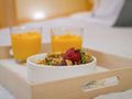 MELITI Lagoon 560 - master cabin breakfast in bed MELITI Lagoon 560 - master cabin breakfast in bed