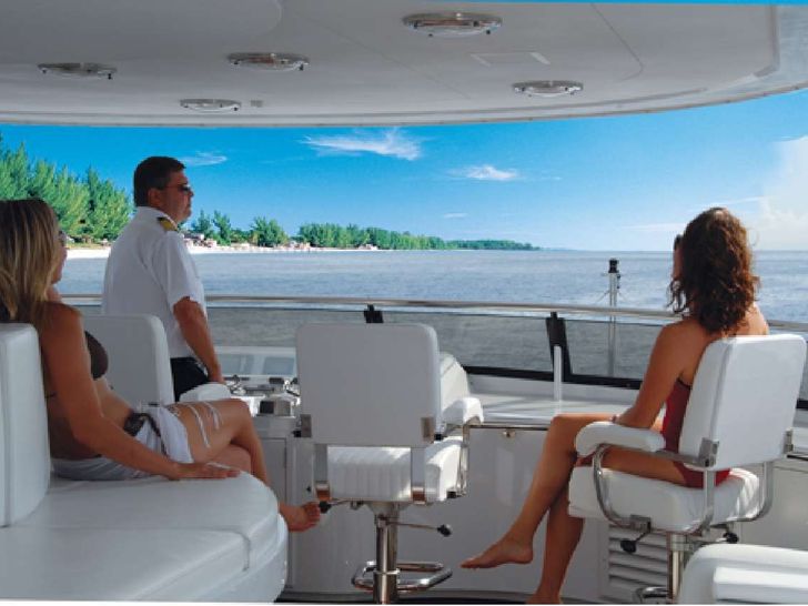 NEVER ENOUGH - FEADSHIP 140 Top deck helm NEVER ENOUGH - FEADSHIP 140 Top deck helm
