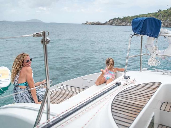 TABULA RASA - aft deck swim platform TABULA RASA - aft deck swim platform