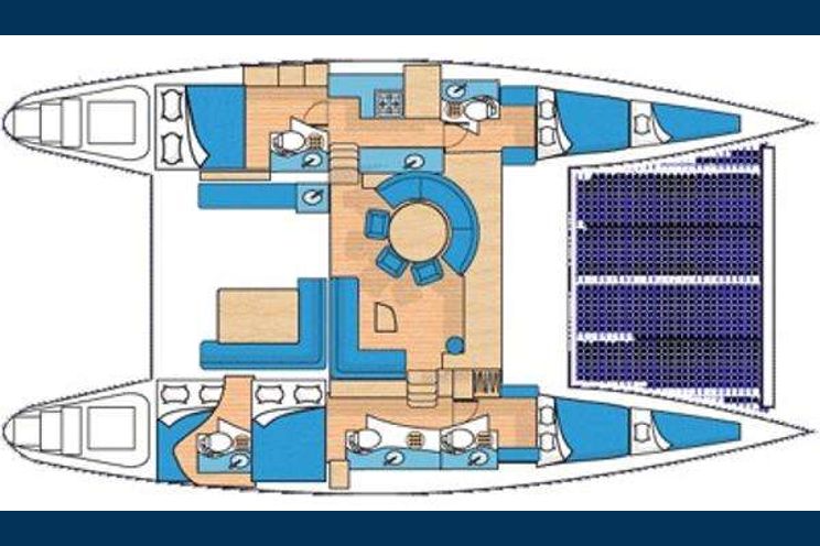 Layout for TABULA RASA - yacht layout