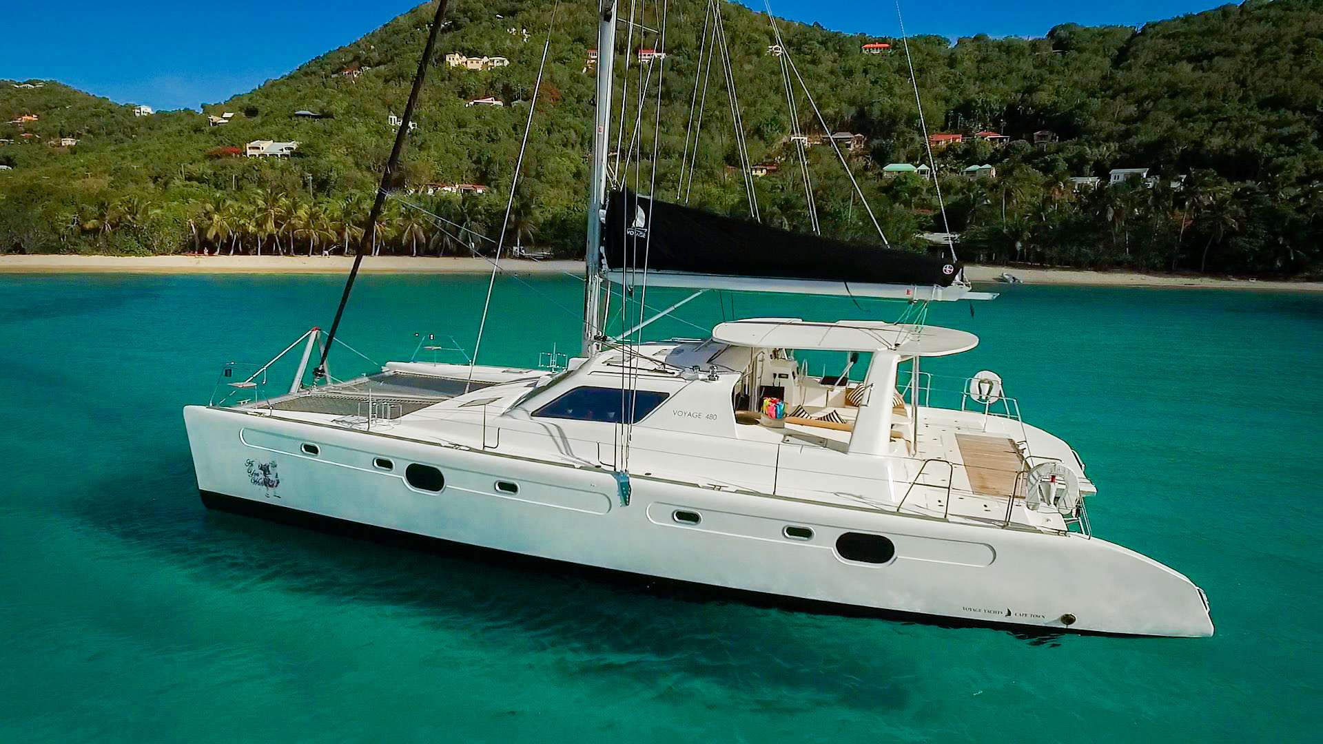 VOYAGE 480 - 4 Cabins - Tortola - Anegada - Virgin Gorda - BVI - Caribbean