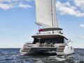 FEEL THE BLUE Sunreef 60 - aft shot FEEL THE BLUE Sunreef 60 - aft shot