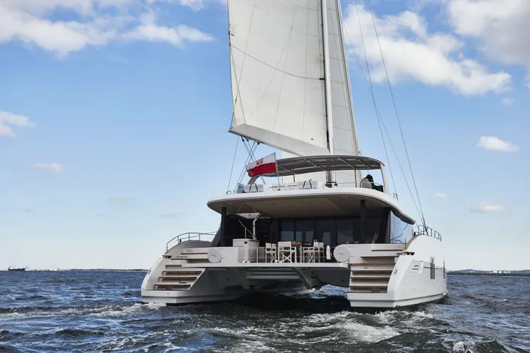 Charter Yacht FEEL THE BLUE - Sunreef 60 - 5 Cabins - Olbia - Porto Cervo - La Maddalena - Sardinia - Italy