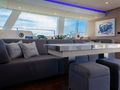 FEEL THE BLUE Sunreef 60 - saloon dining area FEEL THE BLUE Sunreef 60 - saloon dining area