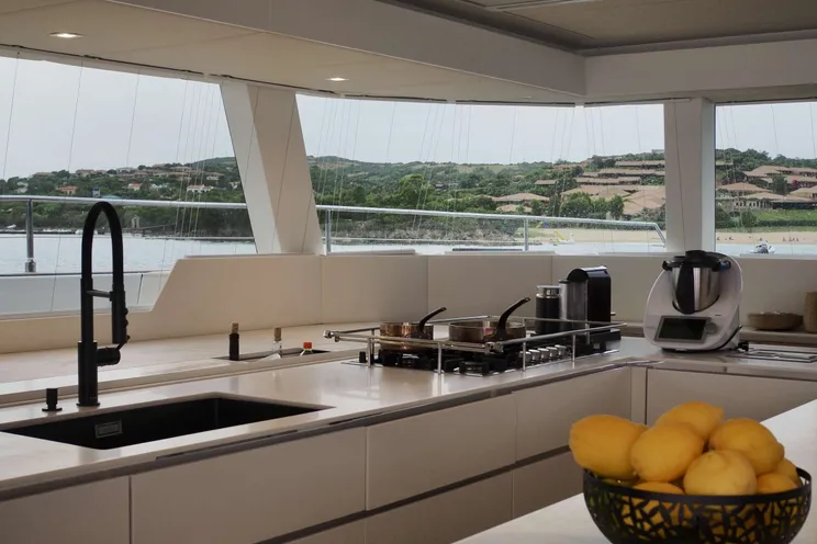 Charter Yacht FEEL THE BLUE - Sunreef 60 - 5 Cabins - Olbia - Porto Cervo - La Maddalena - Sardinia - Italy