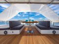 FEEL THE BLUE Sunreef 60 - flybridge lounge FEEL THE BLUE Sunreef 60 - flybridge lounge