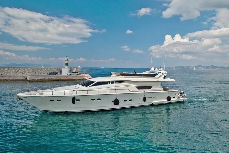 Charter Yacht VENTO - Ferretti 79 - 4 cabins - Athens - Mykonos - Zakynthos