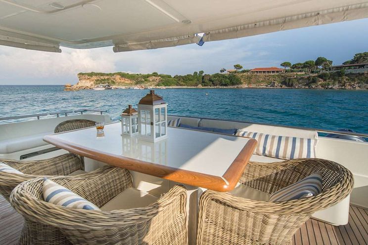 Charter Yacht VENTO - Ferretti 79 - 4 cabins - Athens - Mykonos - Zakynthos