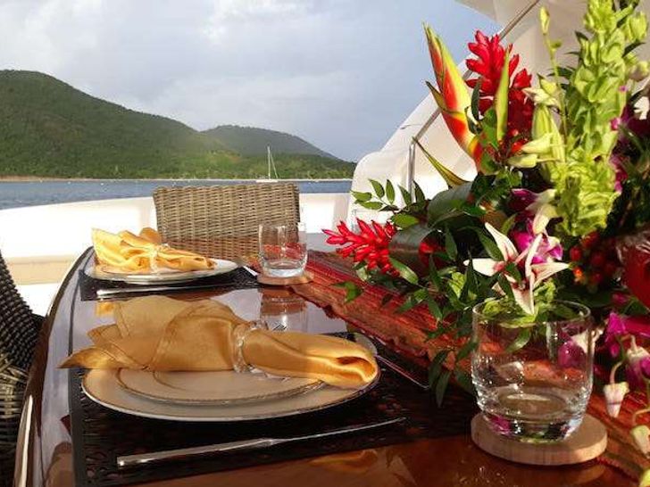 Aft Deck Dining Aft Deck Dining