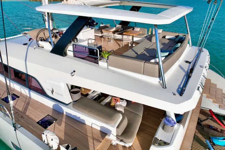 Charter Yacht TWIN FLAME 77 - Lagoon Seventy 7 - 4 Cabins - Tortola - Anegada - Virgin Gorda - BVI - Caribbean