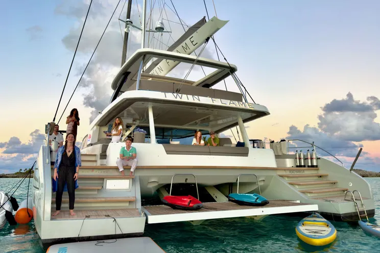 Charter Yacht TWIN FLAME 77 - Lagoon Seventy 7 - 4 Cabins - Tortola - Anegada - Virgin Gorda - BVI - Caribbean
