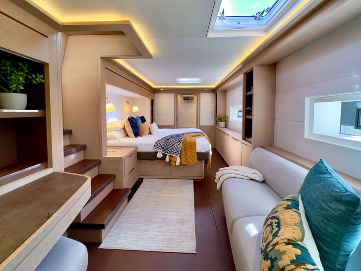 TWIN FLAME 77 Lagoon Seventy 7 - master cabin TWIN FLAME 77 Lagoon Seventy 7 - master cabin
