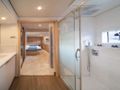 AETHER Fountaine Pajot Alegria 67 - master cabin bathroom wide shot