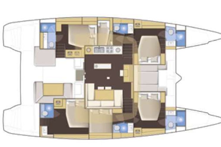 Layout for NOMAD - yacht layout
