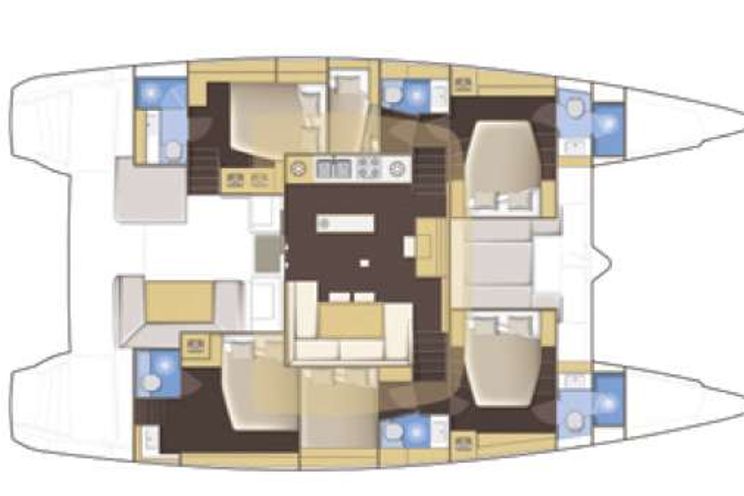 Layout for NOMAD Lagoon 52 - layout