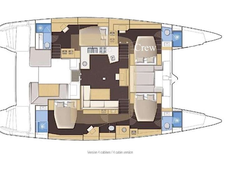 Yacht layout