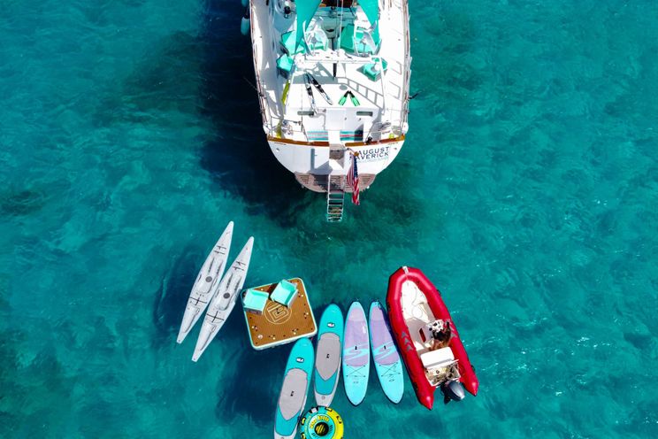 Charter Yacht AUGUST MAVERICK - Stephens 92 - Virgin Islands - New England -St Thomas - Tortola