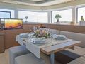 SUMMER STAR Lagoon 52 - saloon dining table SUMMER STAR Lagoon 52 - saloon dining table