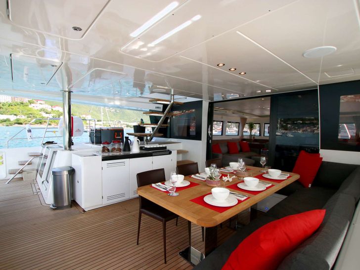 MAHASATTVA - Aft deck MAHASATTVA - Aft deck